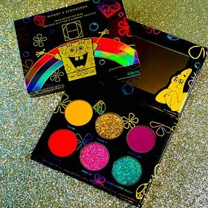 🎉HP🎉🎉HipDot X Spongebob Mini Eyeshadow & Glitter Palette
